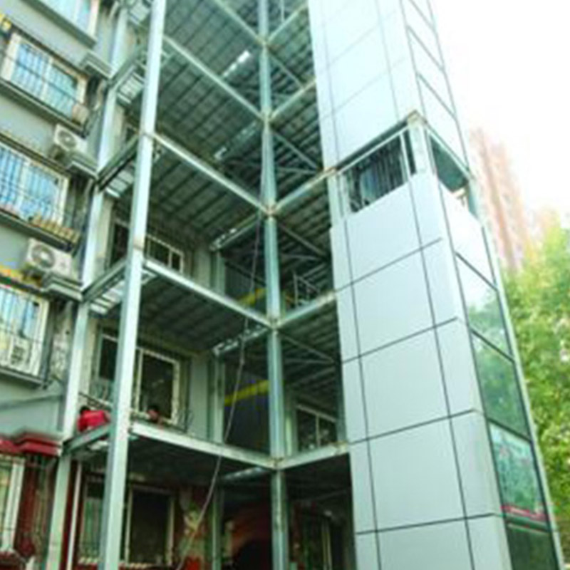 赤峰钢结构观光电梯